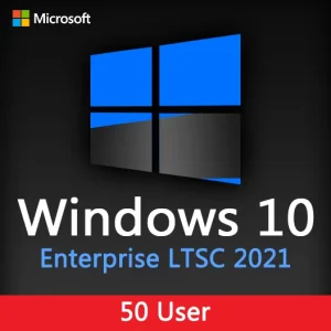 Windows 10 Enterprise LTSC 2021 50 Users