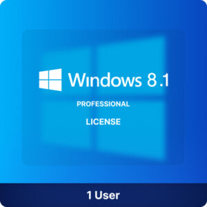 Windows 8.1 Professional licentie