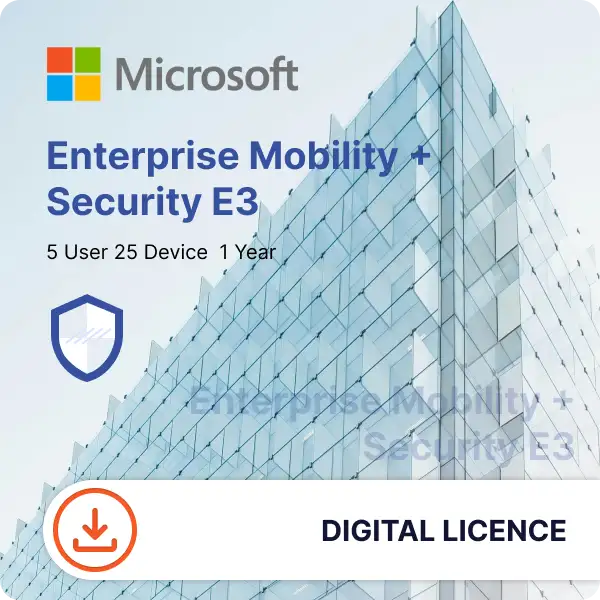 Microsoft Enterprise Mobility + Security E3 (1 jaar)