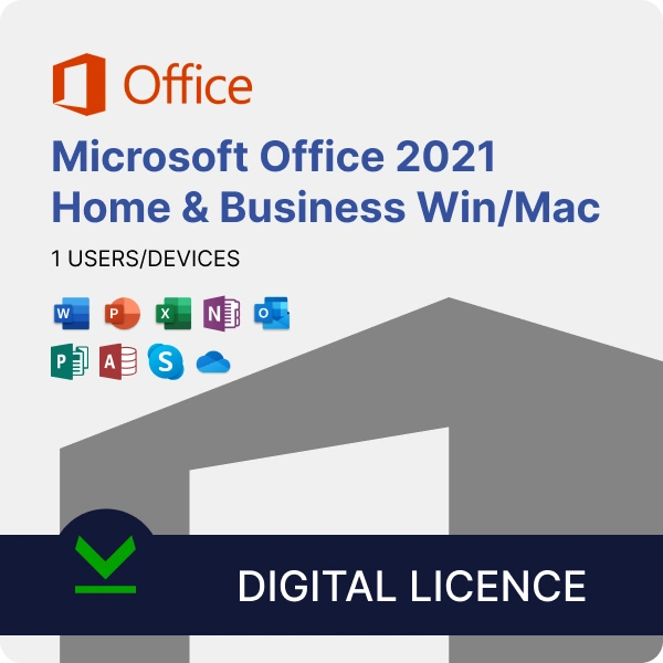 Microsoft Office 2021 Home & Business Win/Mac