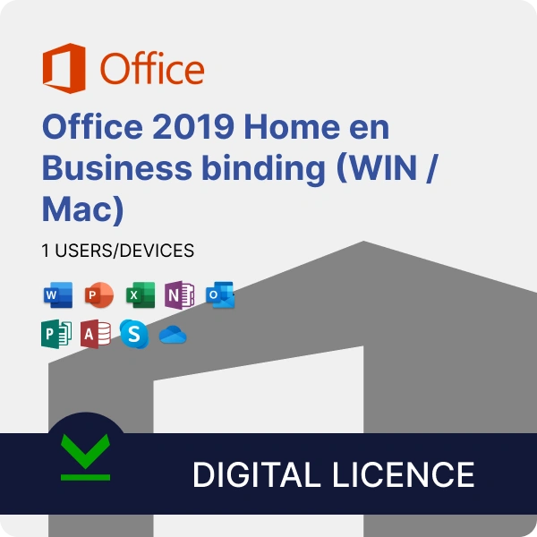 Office 2019 Home and Business Binding (WIN / Mac)