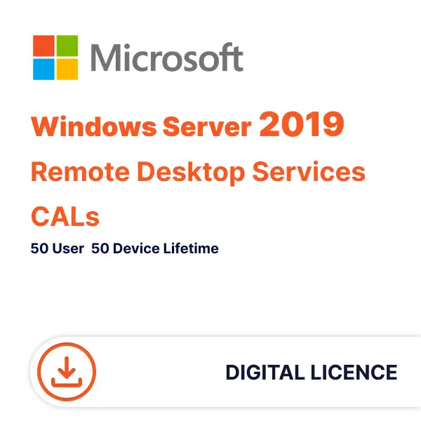Windows Server 2019 Remote Desktop Services CALs